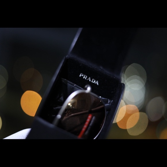 prada sunglasses men Linea Rossa sport Red - Picture 4 of 5